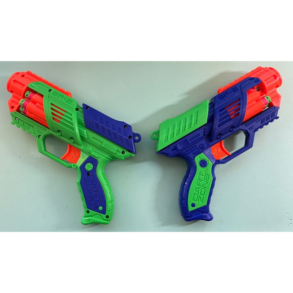 Dart Zone Nitroshot Blitzfire X2 Blasters